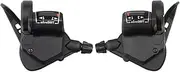 microSHIFT TS38 Thumb-Tap Shifter Set - 7 Speed Triple Optical