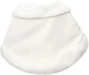 [Yardenfun] Winter Warm Bridal Faux Fur Shawl Plush Cappa for Ladies Women Elegant Wedding Dress Accessory