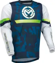 Moose Offroad Sahara, jersey , color: Blue/Green/White , size: L