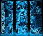 Glow in the Dark Persona 5 Royal Joker - Futaba - Makoto Gaming Cup Mug Tumbler