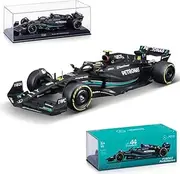 Xiangtat Bburago 1:24 Mercedes-AMG Petronas F1 Team W14 2023 44# Lewis Hamilton 63# George Russell Alloy Car Die Cast Model Collection Gift (1/24 W14 44#)