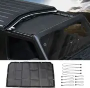 Front Roof Sunshade Mesh Bikini Top Cover for Jeep Wrangler JL& Gladiator 2018+
