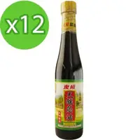 在飛比找森森購物網優惠-東成 天釀蔭油/醬油430ml x12罐