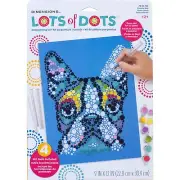 Dimensions Paint By Number Kit 9"X12"-Colorful Dog Dots