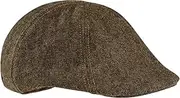 [camel active] Men's Flat Cap Made from a Pleasant Wool Mix