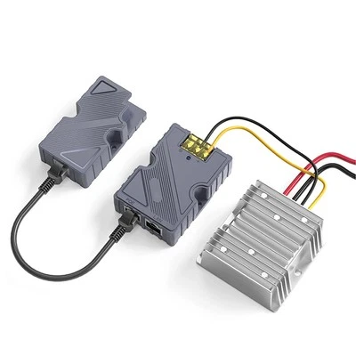 For PoE Injector 150W Dish Cable Adapter to RJ45 Car DC Step 8617
