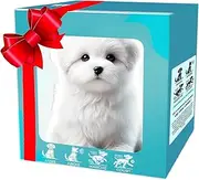 Smart Robot Dog - Interactive Pett Dog | Multifunctional Plush Realistic Robot Puppy, Interactive Smart Robots Dogs, Portable Stuffed Animal Electronic Robotic Toy for Barking Running Walking