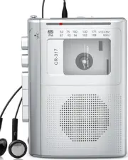 Cassette Player Recorder with Bluetooth Transmitter Walkman, Portable AM FM C...