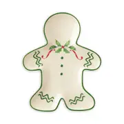 Lenox Holiday Gingerbread Man Accent Plate