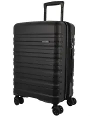 [Pierre Cardin] Grande Cabin 54cm Hard Shell Suitcase in Black