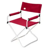 在飛比找PChome商店街優惠-日本Snow Peak 紅色耐重輕量舒適摺疊椅 戶外椅 露營