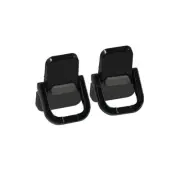 2pcs Foldable Computer Keyboard Riser Mini Portable Laptop Stand for Desk Sel...