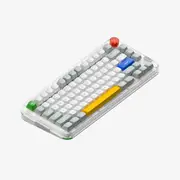 NuPhy Kick75 Hybrid-Profile Custom Wireless Mechanical Keyboard High-Profile NuPhy IO Firmware - Brown Max Switch [KBNPKICK75BWMAX]