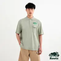 在飛比找Yahoo奇摩購物中心優惠-Roots 男裝- NATURE BEAVER短袖POLO衫