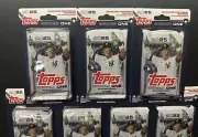 20 Pack LOT Topps Series 1 MLB Baseball Meijer BLISTER PACKS - Tinsel Parallels