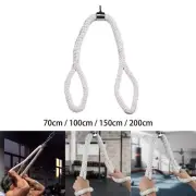 Tricep Rope Bicep Pull Down Rope Portable Fitness Exercise Cords Back Strength