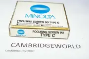 MINOLTA maxxum NEW OLD STOCK Focusing Screen 90 Type C MINOLTA BRAND in BOX