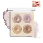 Glitter Highlight Makeup Blusher Palette Professional Eyeshadow Women
