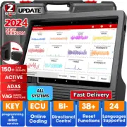 2024 LAUNCH X431 V PRO 4.0 Elite Car Diagnostic Scanner Bidirectional ECU Coding