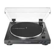 Audio-Technica AT-LP60XBT-BK Fully Automatic Wireless Belt-Drive Turntable,Black