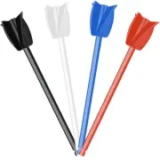 4Pcs Epoxy Mixing Stick Paint Stirring Rod Cement Paint Mixer Attachm K2O9