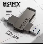 SONY 2TB High Speed PenDrive USB Flash Drive Metal Pendrive Type-C Swapable Port