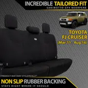 Toyota FJ Cruiser Neoprene Rear Seat Covers (Made to Order)
