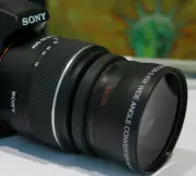 49mm SPORTS WIDE ANGLE LENS FOR SONY ALPHA NEX 5T 3N A6000 A5100 A5000 A6100