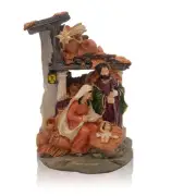 Nativity Set for Christmas Indoor, Nativity Scene Figurine Decoration for Hom...