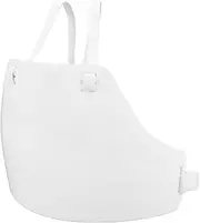 Unisex Fencing Chest Guard Lightweight, Breathable Fencer Chest Protector Adjustable Strap Fencing Chest Guard for Men and Kids Chest Protector for Soccer, Baseball, Rugby