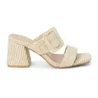 BEACH by Matisse Lucy Block Heels Womens Beige Casual Sandals LUCY-367