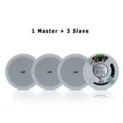 Digital Amplifier Bluetooth Ceiling Speaker Home Theater Music Panel 6.5inch