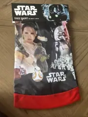 Brand New Star Wars The Force Awakens Christmas Tree Skirt 48” Wide