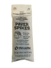 (192 Pcs), OldCastle, 8" Paver Spikes, NEW (24 Bag 8 Pieces Each )