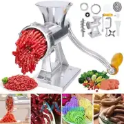 Meat Grinder Sausage Stuffer Beef Mincer Pasta Sauce Maker Hand Crank Machine