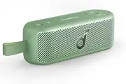 Soundcore Motion 100 Portable Speaker, Bluetooth Speaker with Wireless Hi-Res, 2 Full Range Drivers for Stereo Sound, Ultra-Portable Design for Outdoor Use, Customizable EQ, Punchy Bass, IPX7 (Green)