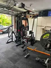 Meridian Multifunctional Weight Training Home Gym + Everfit Bench Press