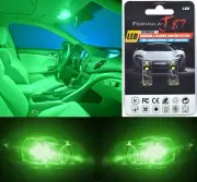Canbus Error LED Light 194 Green Two Bulb License Plate Tag Replace Fit Show Use (for: Suzuki)