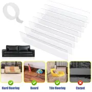8Pcs Under Couch Blocker Waterproof PVC Under Bed Blocker Translucent Toy De●/