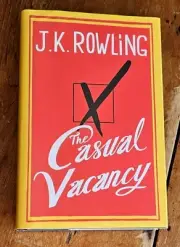 The Casual Vacancy J K Rowling Harry Potter author HCDJ Signed 1st UK Edition