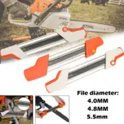 4.0/4.8/5.5mm 2 in 1 Easy Chainsaw Chain File Sharpener Tool For STIHL 3/8'' P
