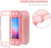 Comfort Grip Case for Nintendo Switch lite, Protective Hard Case, Pink