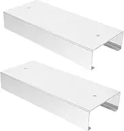 NUOBESTY 2pcs Hanging Jar Rack Narrow Mouth Canning Jar Holder for Under Cabinet Storage Organizer to Maximize and Eliminate Clutter