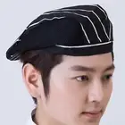 Master Cook Forward Cap Unisex Catering Bakery Waitress Chef Hat Canteen