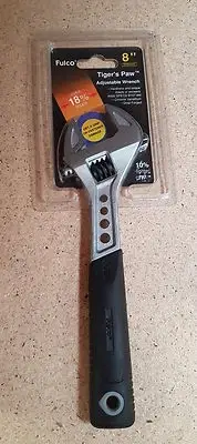 Fulco 8" 200mm Tigers Paw Adjustable Shifter Spanner Wrench Brand New
