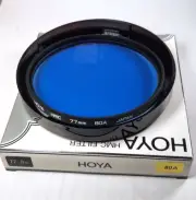 Hoya 77mm HMC 80A 80-A 80 A Color Conversion Glass Lens Filter Japan Multi Coat