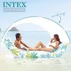 Intex Inflatable Pool Lounge Tropical Canopy Beach Lake Float Blow Up Sunshade