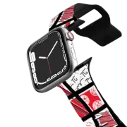 Apple Watch Series 4-6, SE (44mm) Impact Band RED LANDSCAPE BY ROMERO BRITTO