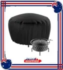 Fire Pit Covers Waterproof Round Fire Pit Cover 80cm Anti-UV Firepit Cover AUS