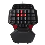 T9 47 Key USB Wired Mini Single Hand Gaming Keyboard for PC Laptop